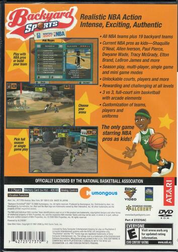 Backyard Basketball 2007 - PlayStation 2