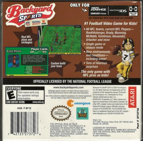 Backyard Football 2007 - Game Boy Advance