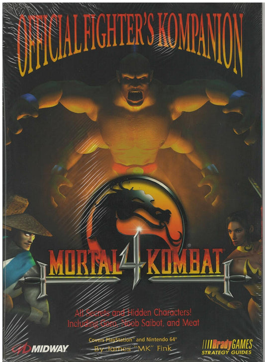 Official Mortal Kombat 4 Fighter's Kompanion