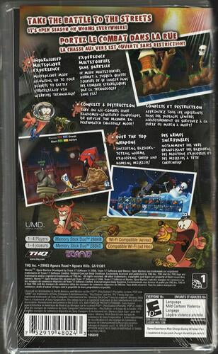 Worms Open Warfare - Sony PSP