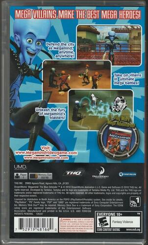 Megamind: The Blue Defender - PlayStation Portable