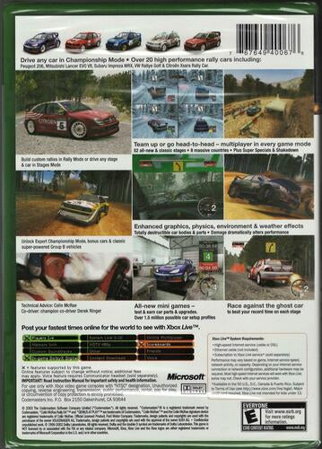 Colin McRae Rally 04 - Xbox