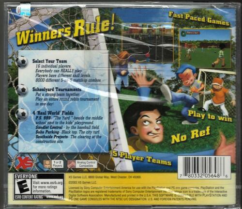 Xs Junior League Soccer - PlayStation