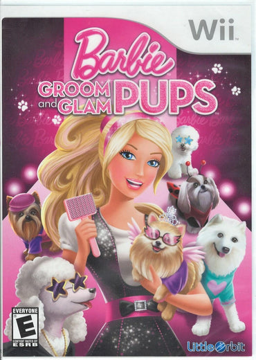 Barbie Groom and Glam Pups - Nintendo Wii