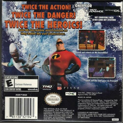 Incredibles 2: Rise of the Underminer - Game Boy Advance