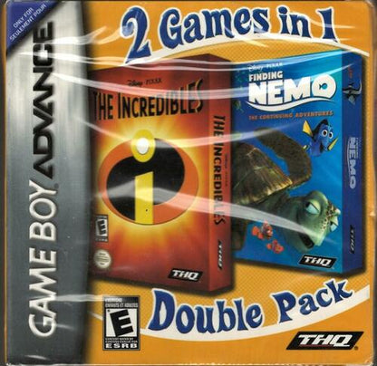 Disney's Finding Nemo / Incredibles Dual Pack - Game Boy Advance