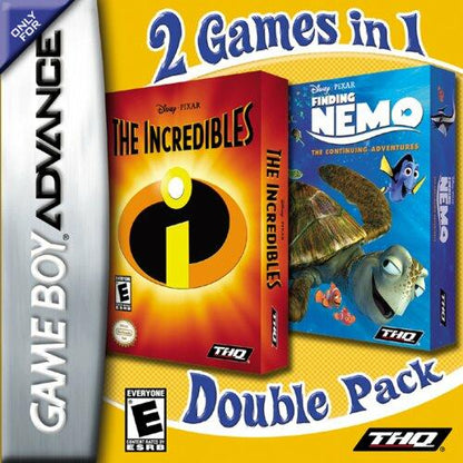 Disney's Finding Nemo / Incredibles Dual Pack - Game Boy Advance