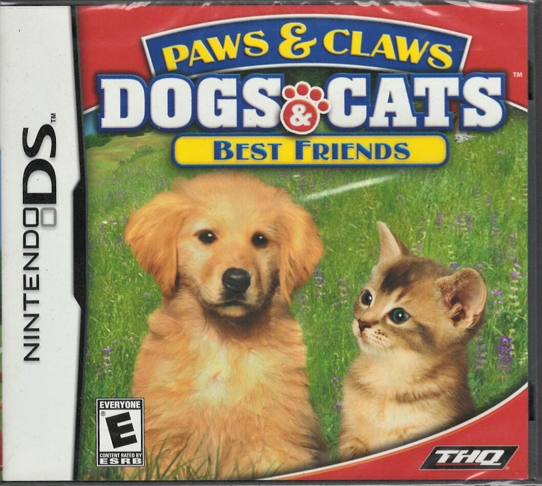 Paws & Claws: Dogs and Cats Best Friends- Nintendo DS