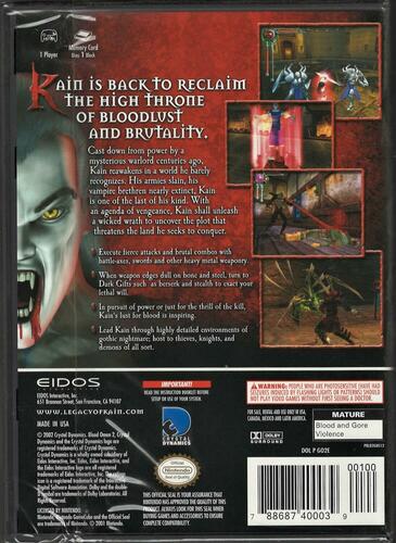 Blood Omen 2: Legacy of Kain - Nintendo GameCube