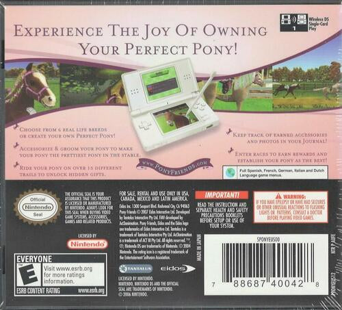 Pony Friends - Nintendo DS