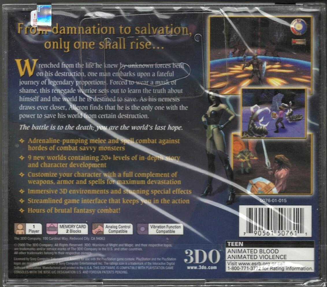 Warriors of Might and Magic - PlayStation