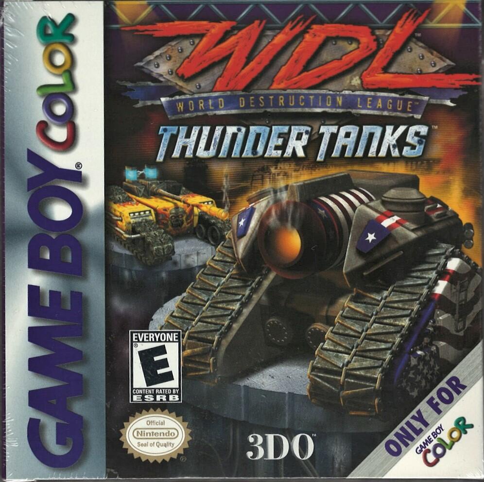 WDL World Destruction League Thunder Tanks - GameBoy Color