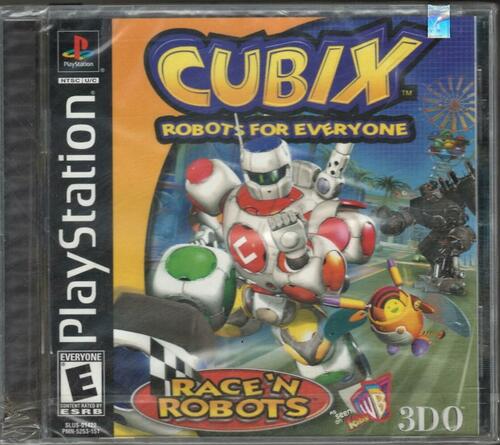 Cubix Robots for Everyone: Race 'N Robots - PlayStation