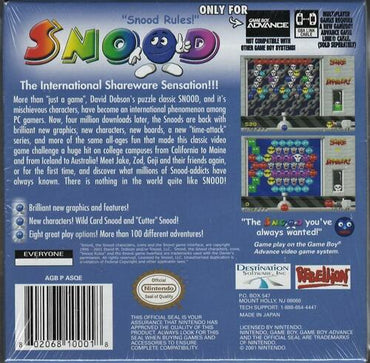 Snood - Game Boy Advance