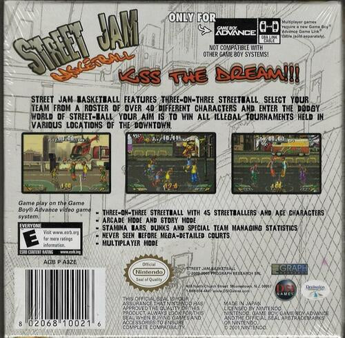 Street Jam Basketball - Game Boy Advance