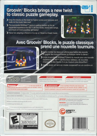 Groovin Blocks - Nintendo Wii