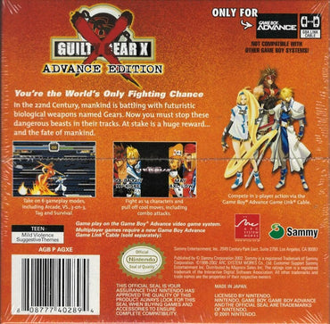 Guilty Gear X Advanced Edition - GameBoy Advance