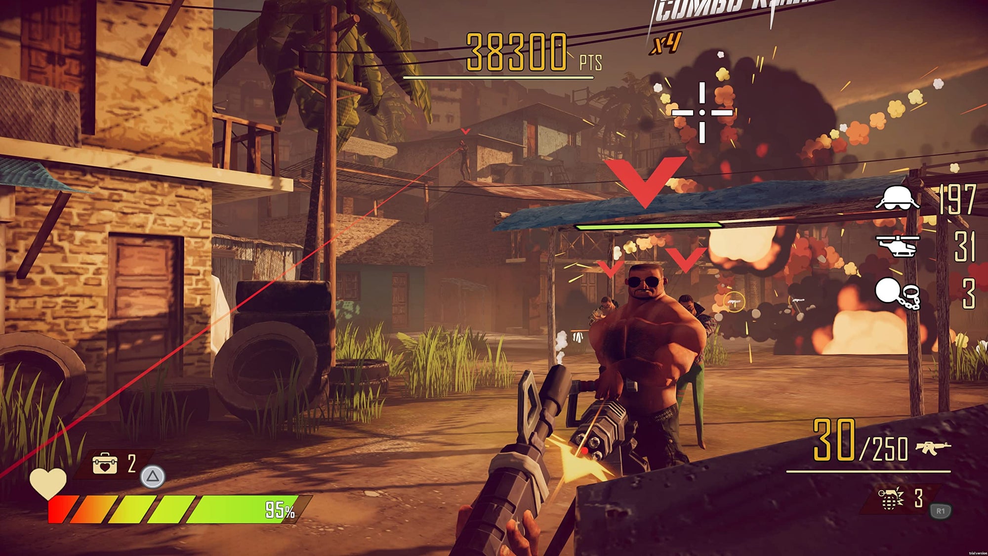 Operation Wolf Returns: First Mission - Day 1 Edition - PlayStation 4