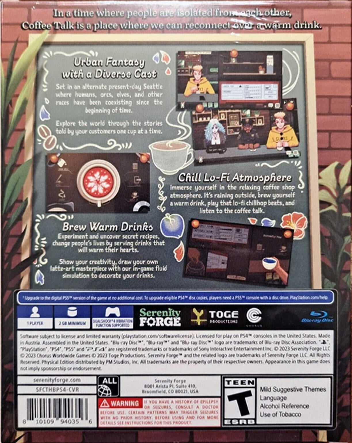 Coffee Talk Episode 2: Hibiscus & Butterfly Single Shot Edition - PlayStation 4