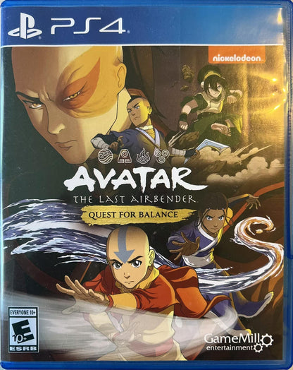 Avatar The Last Airbender: The Quest for Balance - PlayStation 4 [video game]