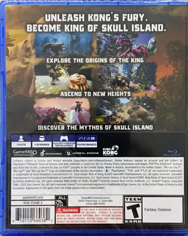 Skull Island: Rise of Kong  - PlayStation 4