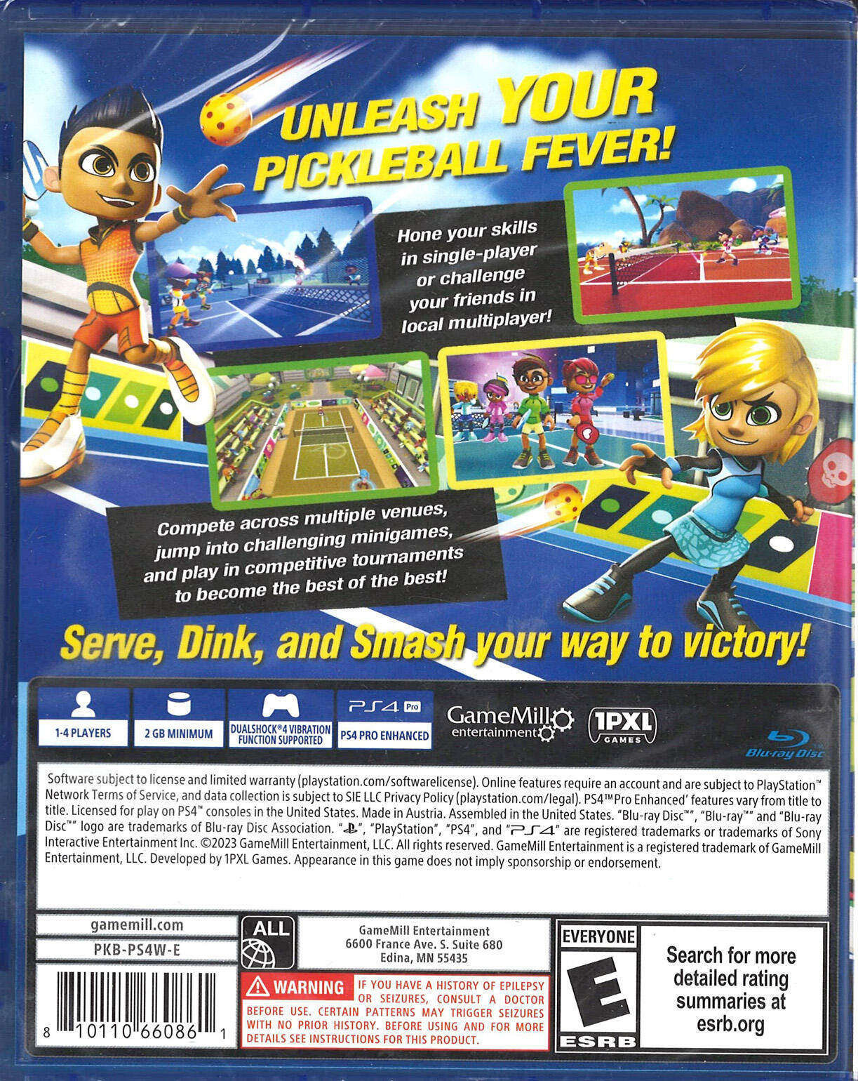 Pickleball: Smash - PlayStation 4