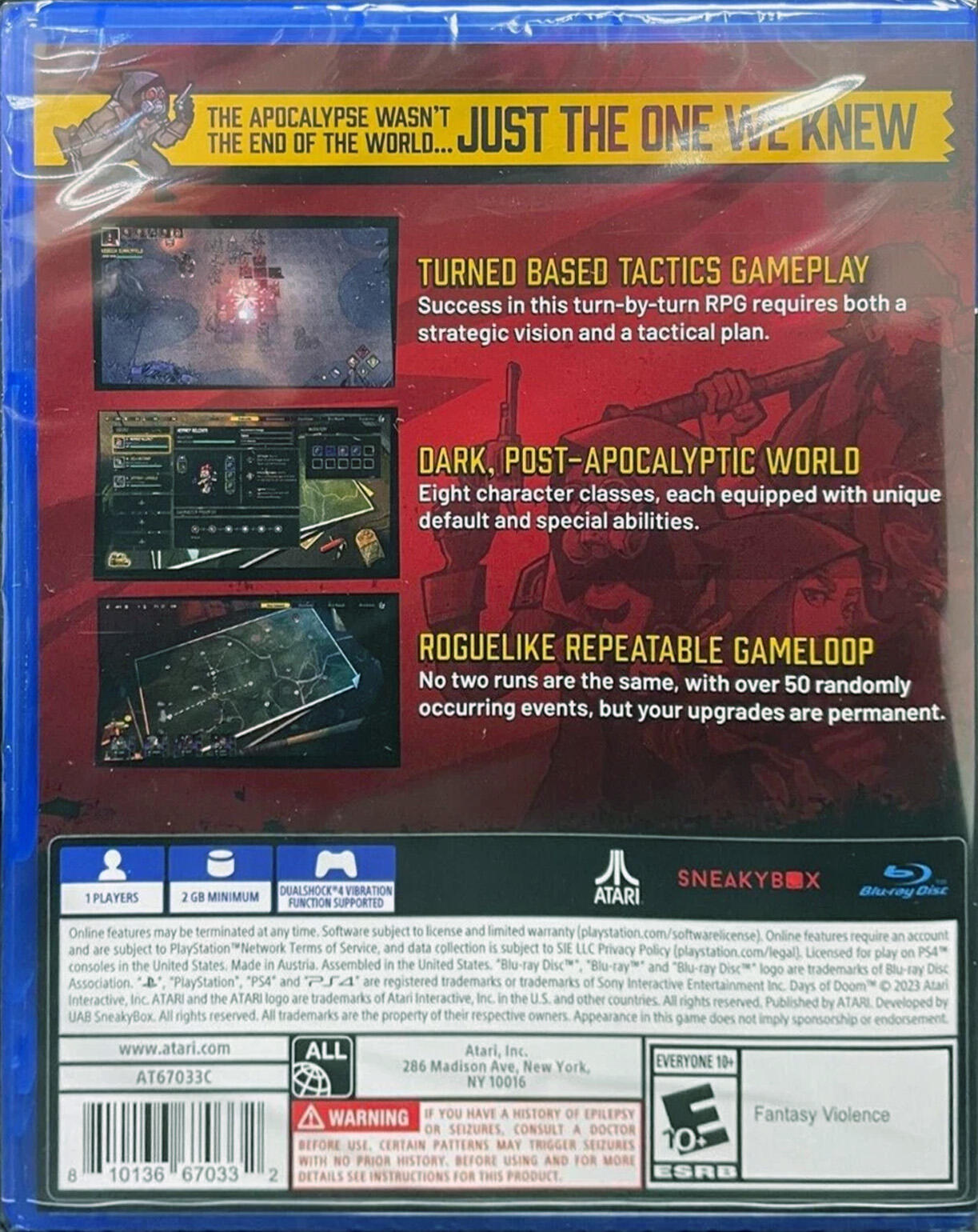 Days of Doom - PlayStation 4