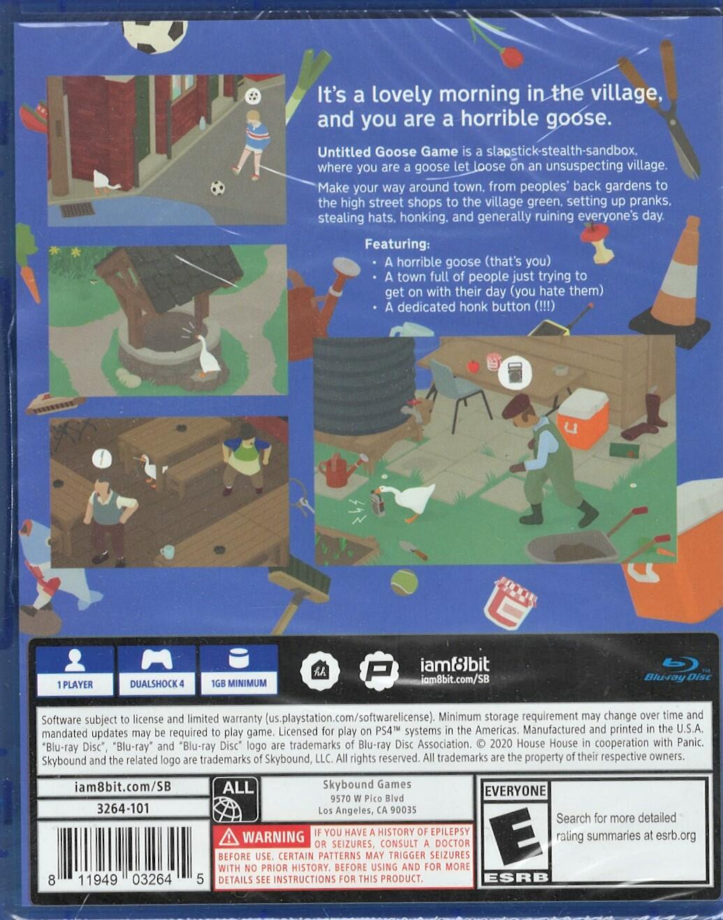 Untitled Goose Game - PlayStation 4