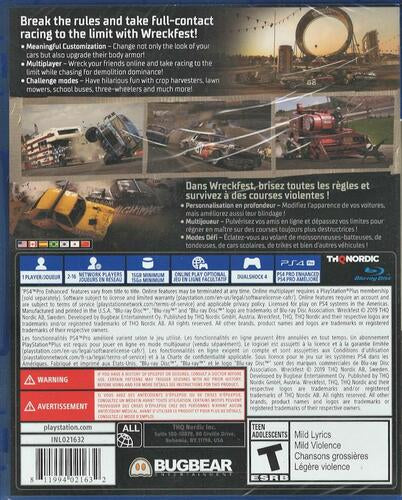 Wreckfest - PlayStation 4