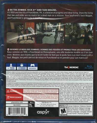 Stubbs the Zombie in Rebel Without a Pulse - PlayStation 4