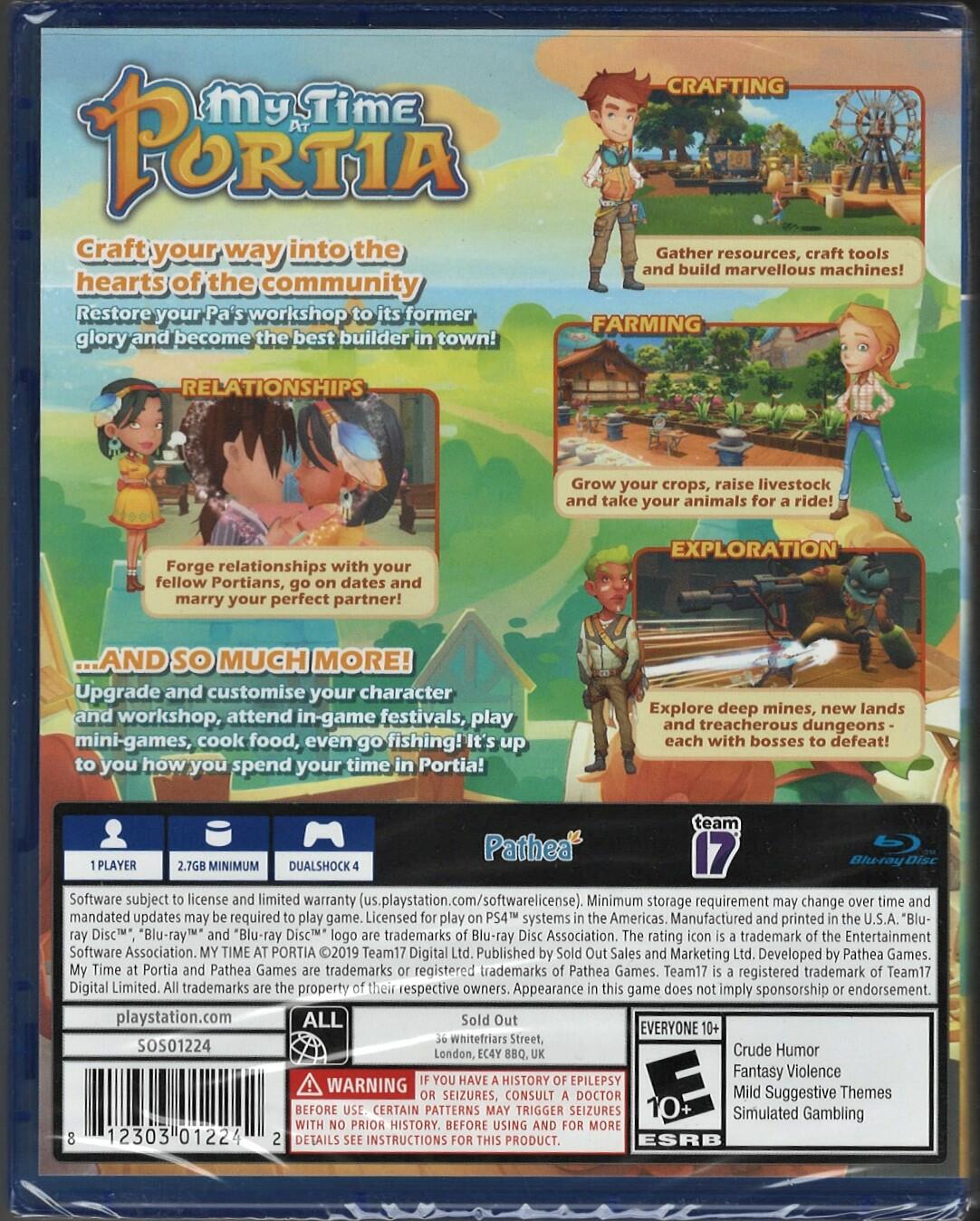 My Time at Portia - PlayStation 4