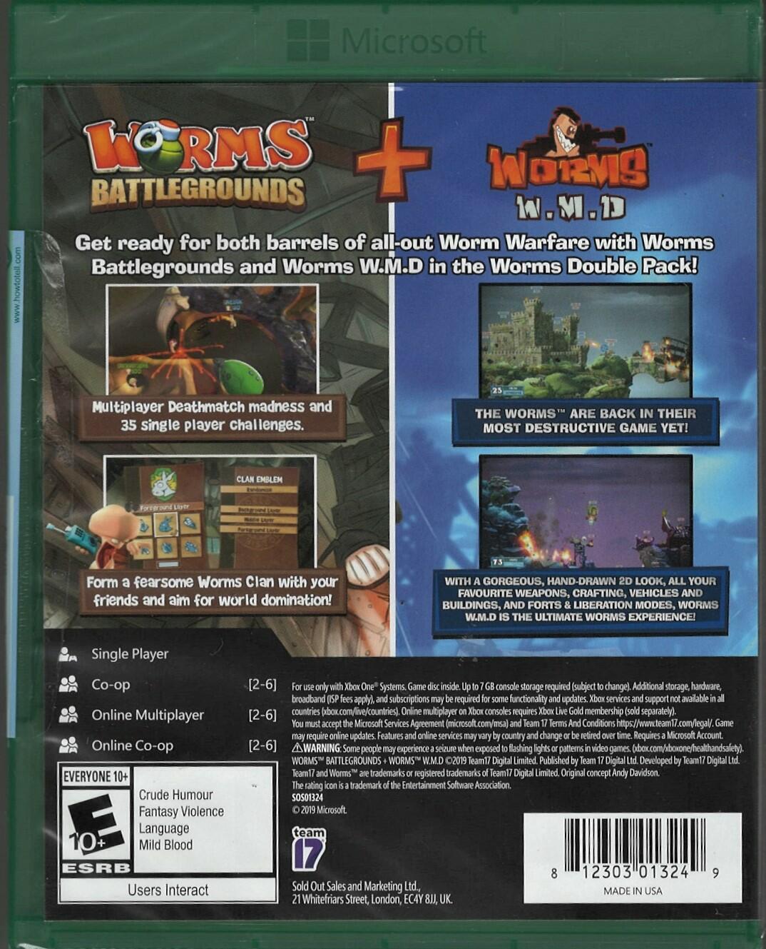 Worms Battleground & Worms WMD - Xbox One