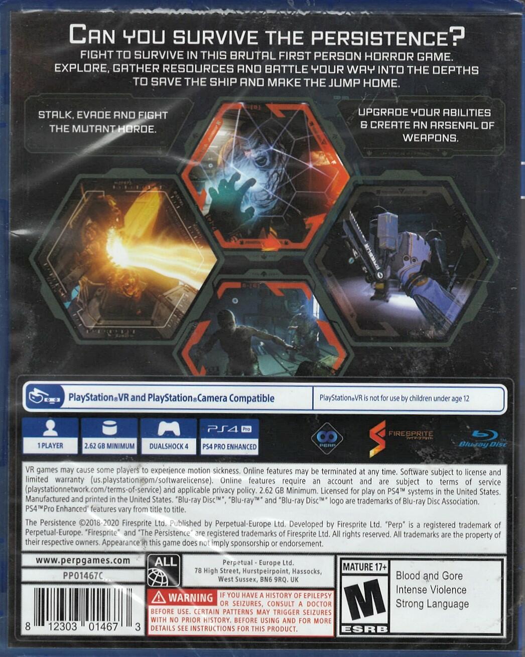 The Persistence - PlayStation 4