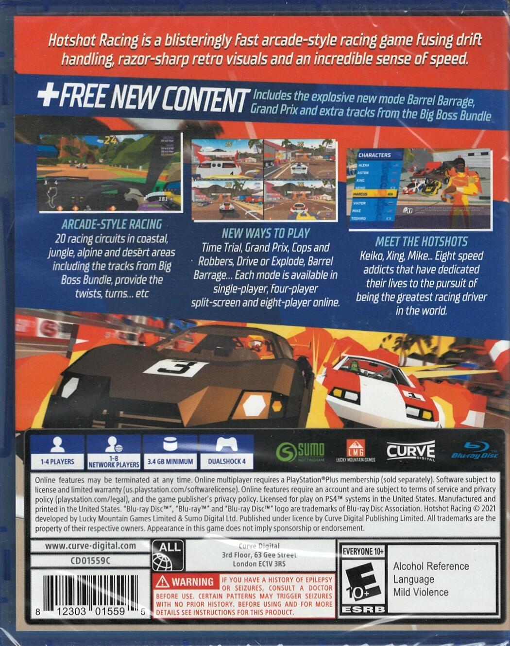 Hotshot Racing - PlayStation 4