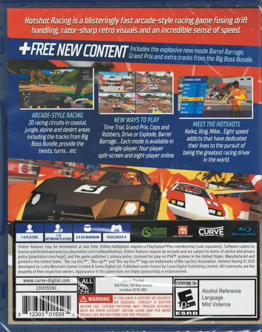 Hotshot Racing - PlayStation 4