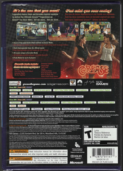 Grease Dance - Xbox 360