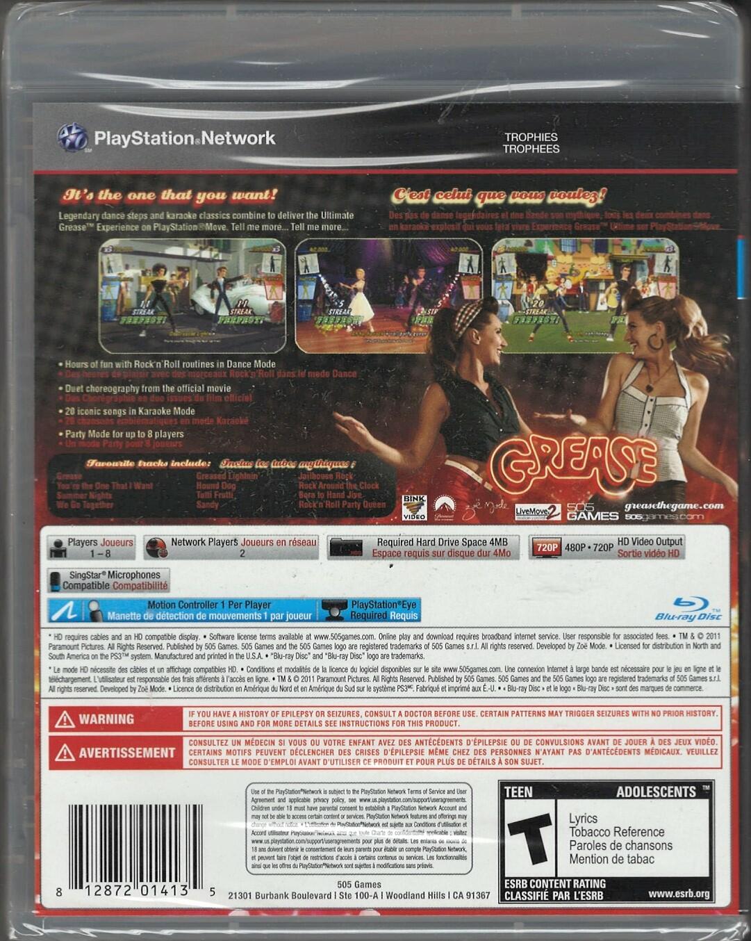 Grease Dance - PlayStation 3