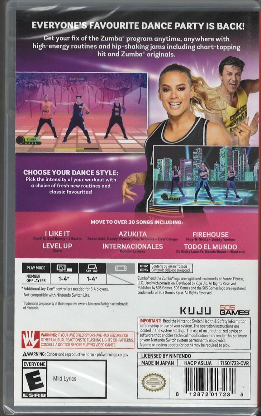 Zumba: Burn It Up! - Nintendo Switch