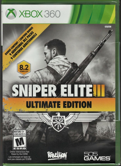 Sniper Elite III: Ultimate Edition - Xbox 360