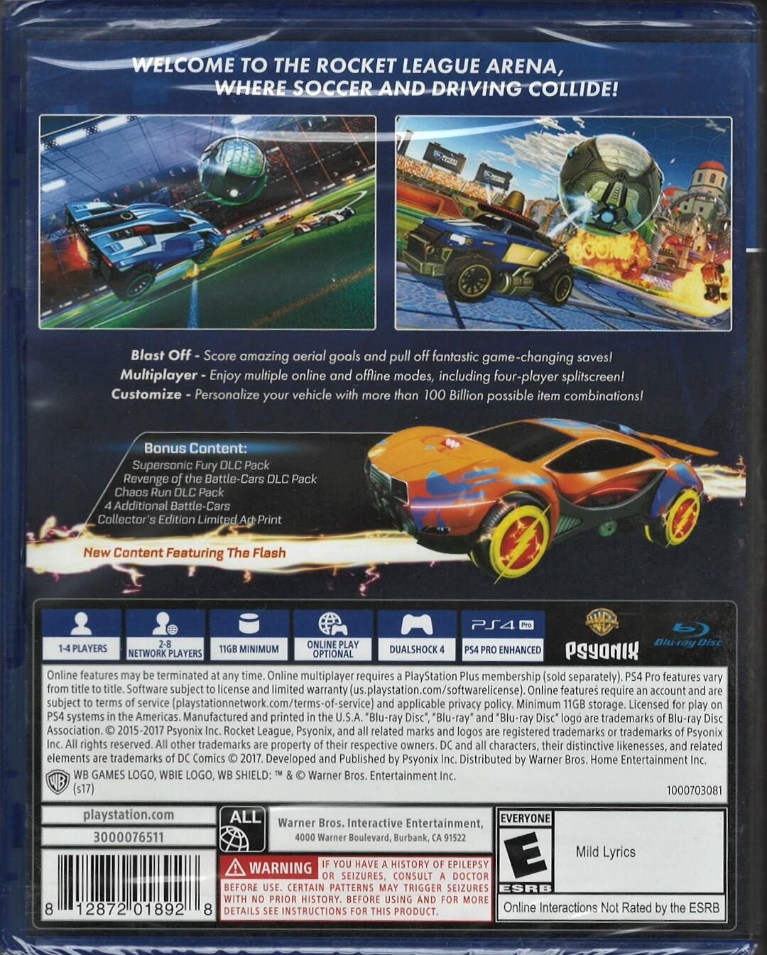 Rocket League: Collector's Edition - PlayStation 4