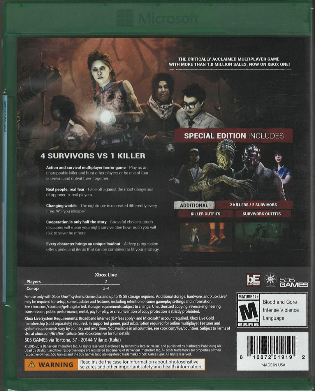 Dead by Daylight (Special Edition) - Xbox One