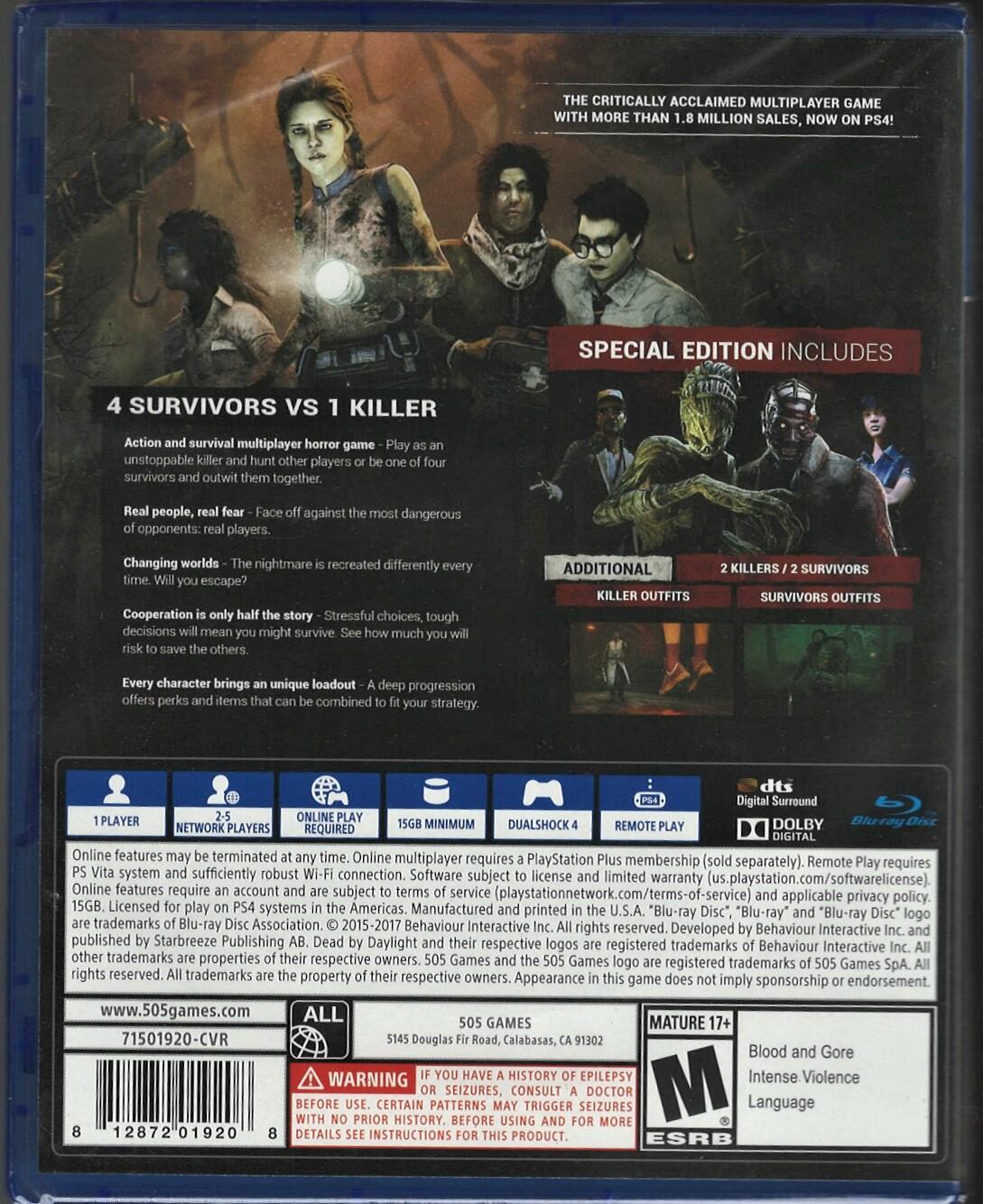 Dead by Daylight (Special Edition) - PlayStation 4