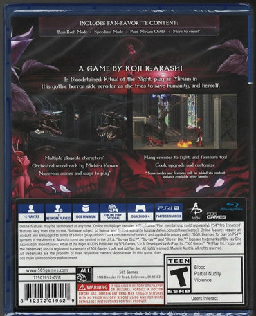 Bloodstained: Ritual of the Night - PlayStation 4