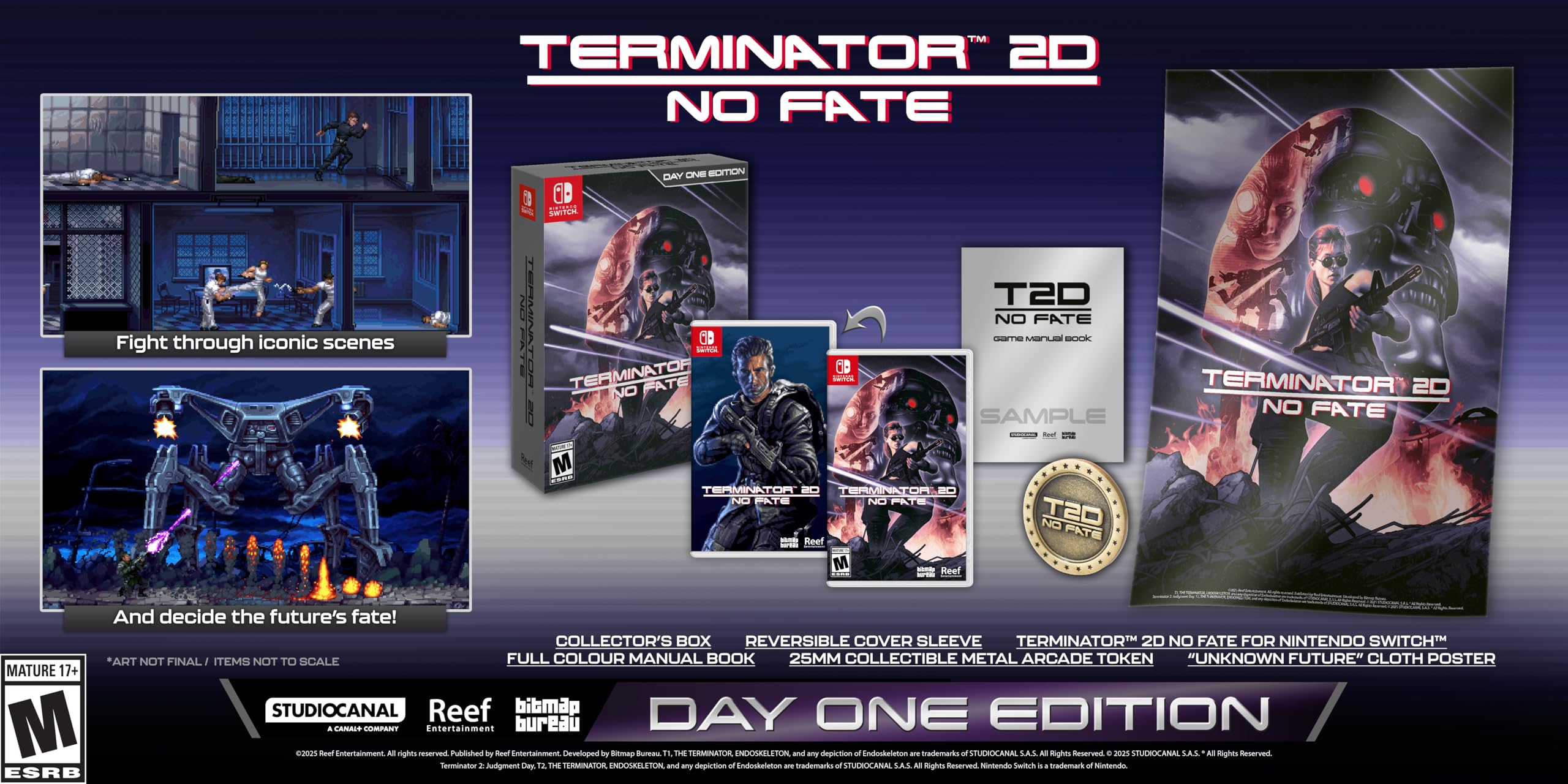 Terminator 2D: NO FATE Day One Edition - Nintendo Switch