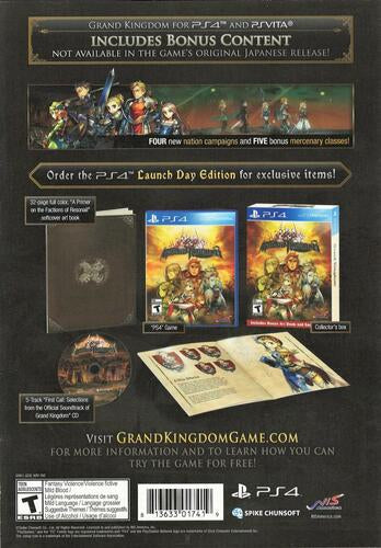 Grand Kingdom Soft Cover Book