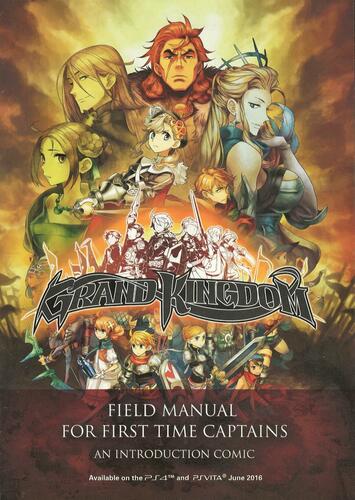 Grand Kingdom Soft Cover Book