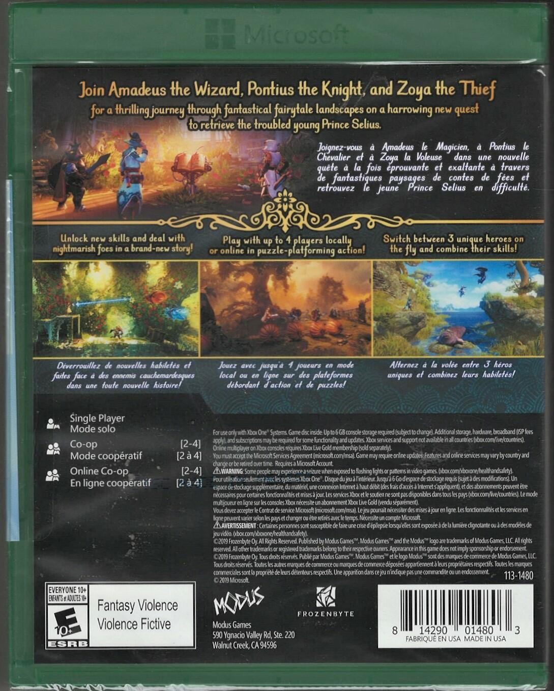 Trine 4: The Nightmare Prince - Xbox One