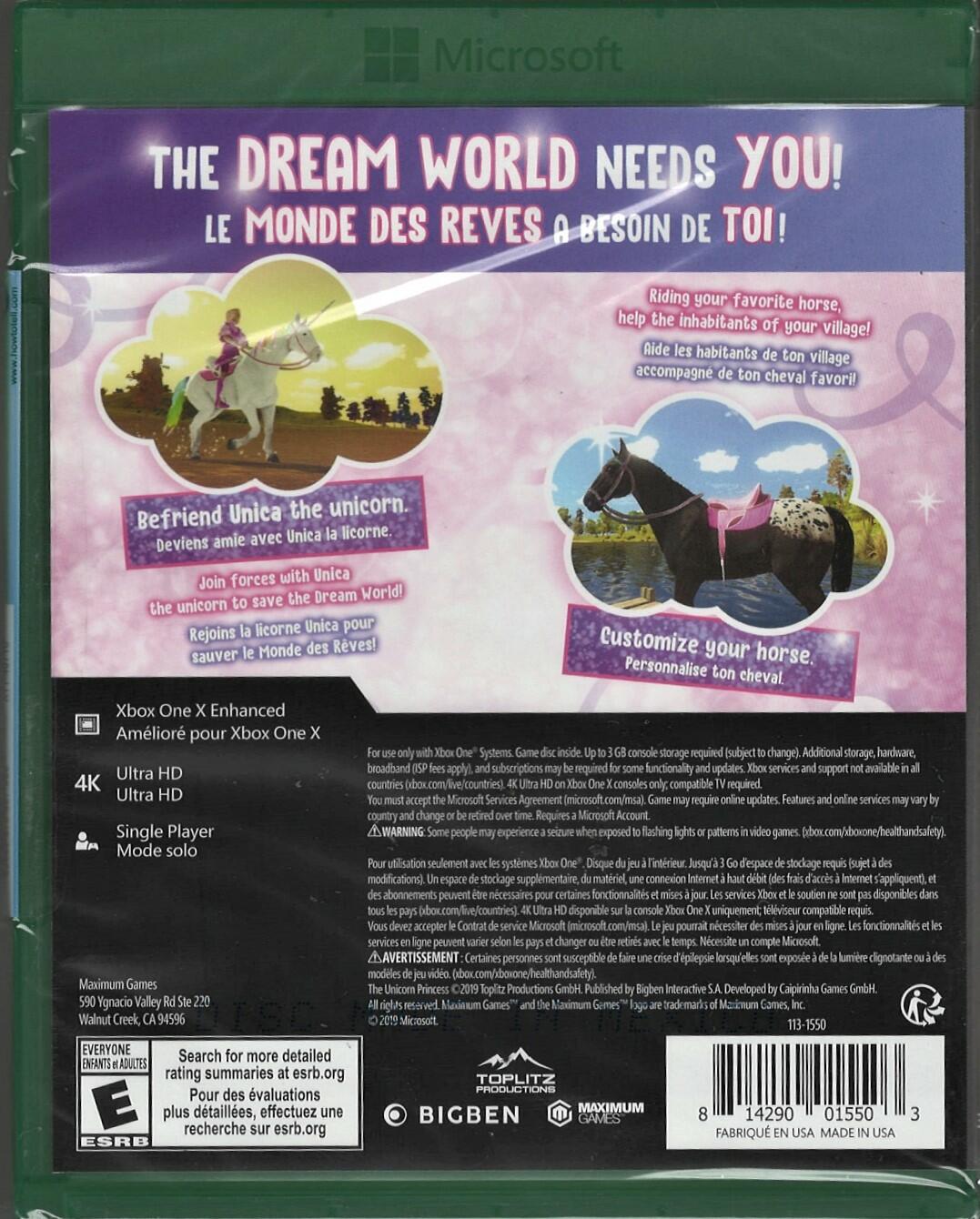 The Unicorn Princess - Xbox One