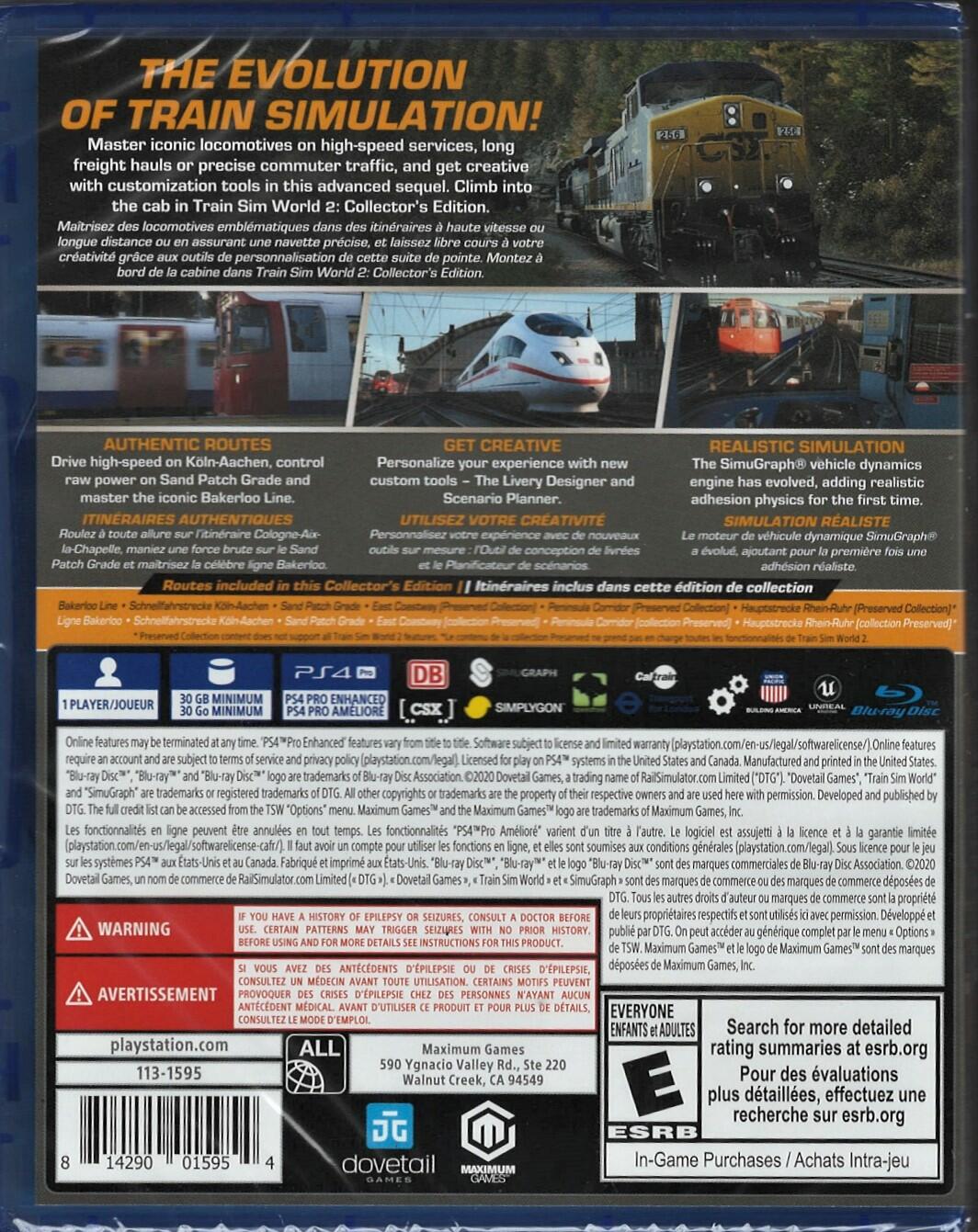 Train Sim World 2: Collector's Edition - PlayStation 4