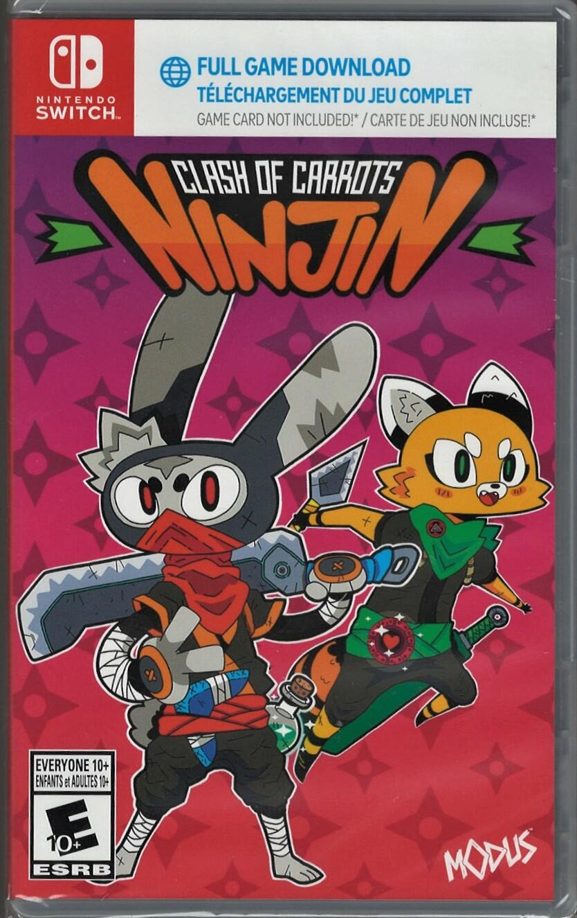 Ninjin: Clash of Carrots (Code in Box Only) - Nintendo Switch